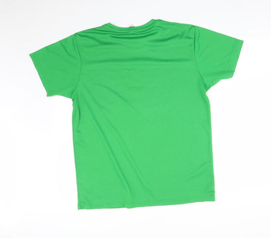 Roly Mens Green   Basic T-Shirt Size L  - LIVERPOOL SPRING 10K 2019