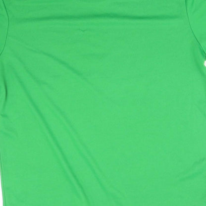 Roly Mens Green   Basic T-Shirt Size L  - LIVERPOOL SPRING 10K 2019