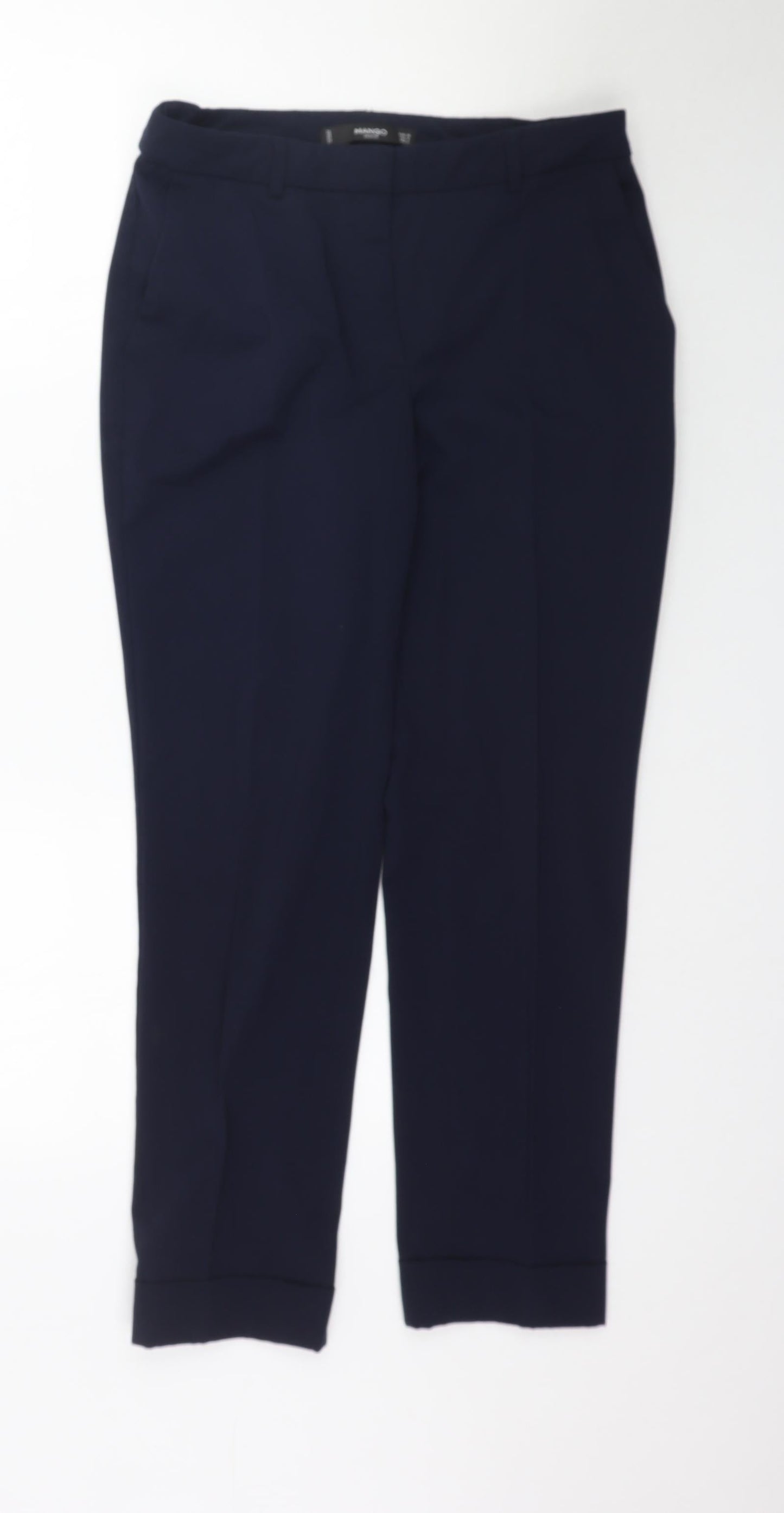 Mango Womens Blue   Trousers  Size 36 L27 in