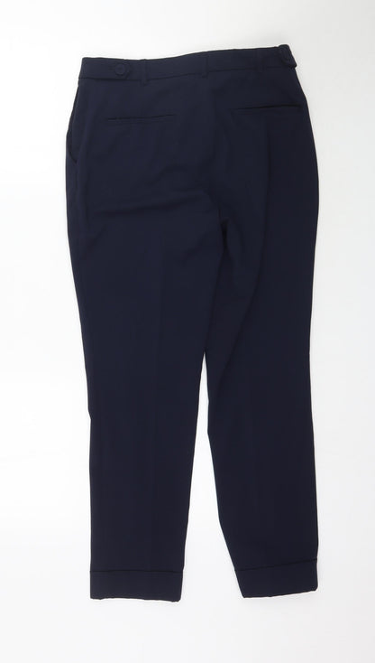 Mango Womens Blue   Trousers  Size 36 L27 in