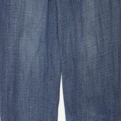 Topshop Womens Blue  Denim Skinny Jeans Size 28 in L31 in