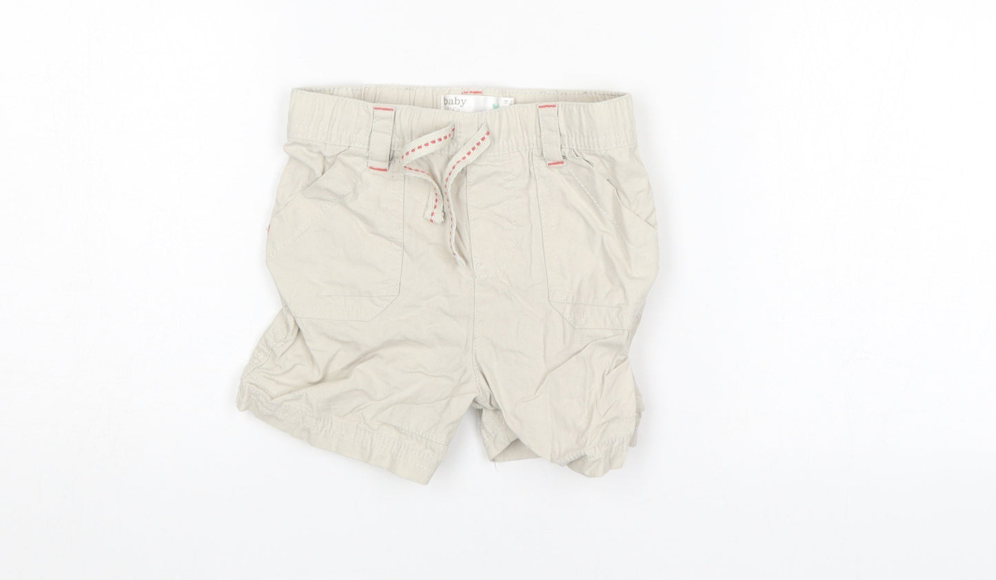 M&Co Boys Ivory   Cropped Trousers Size 12-18 Months