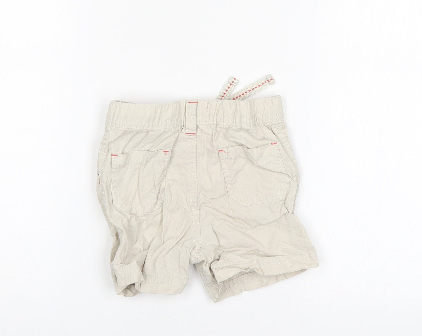 M&Co Boys Ivory   Cropped Trousers Size 12-18 Months