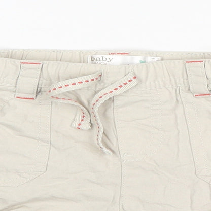 M&Co Boys Ivory   Cropped Trousers Size 12-18 Months
