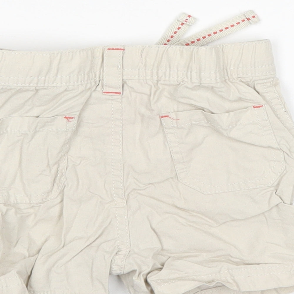 M&Co Boys Ivory   Cropped Trousers Size 12-18 Months