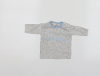 NEXT Baby Grey   Pullover Jumper Size 0-3 Months