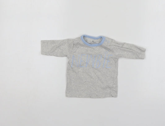 NEXT Baby Grey   Pullover Jumper Size 0-3 Months