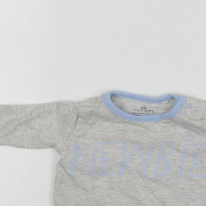 NEXT Baby Grey   Pullover Jumper Size 0-3 Months