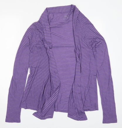 Womens UK Size 10 Marks and Spencer Purple Cardigan Jumper