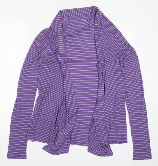 Womens UK Size 10 Marks and Spencer Purple Cardigan Jumper