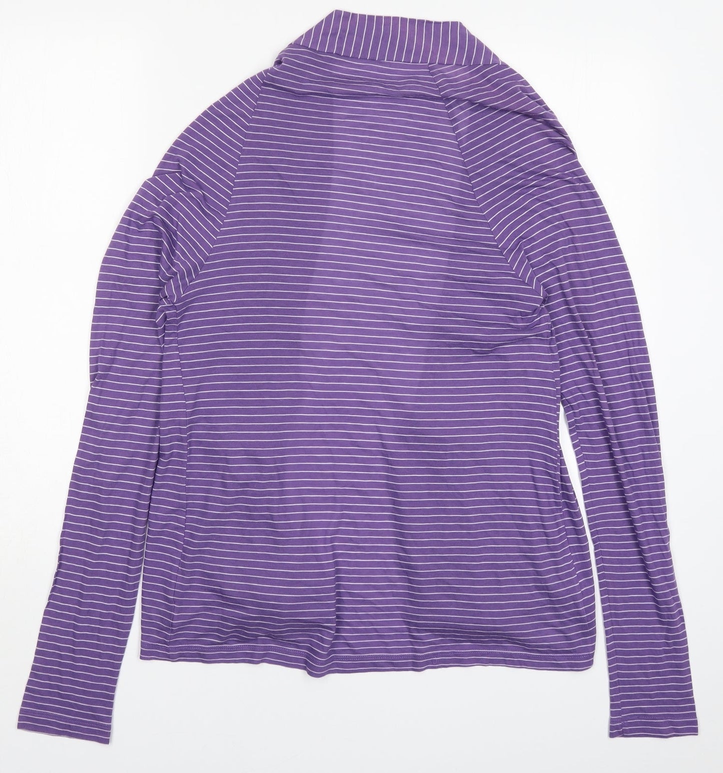 Womens UK Size 10 Marks and Spencer Purple Cardigan Jumper