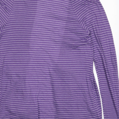 Womens UK Size 10 Marks and Spencer Purple Cardigan Jumper