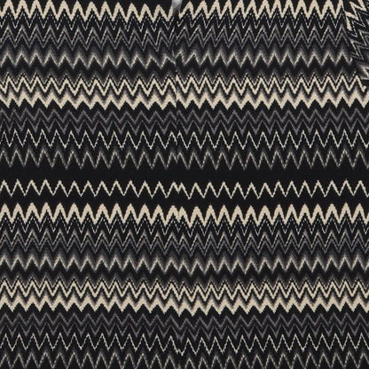 F&F Womens Beige Geometric  Basic T-Shirt Size 6  - Zig Zag