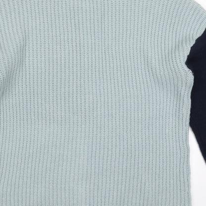 Womens UK Size 10 Roman Blue Pullover Jumper
