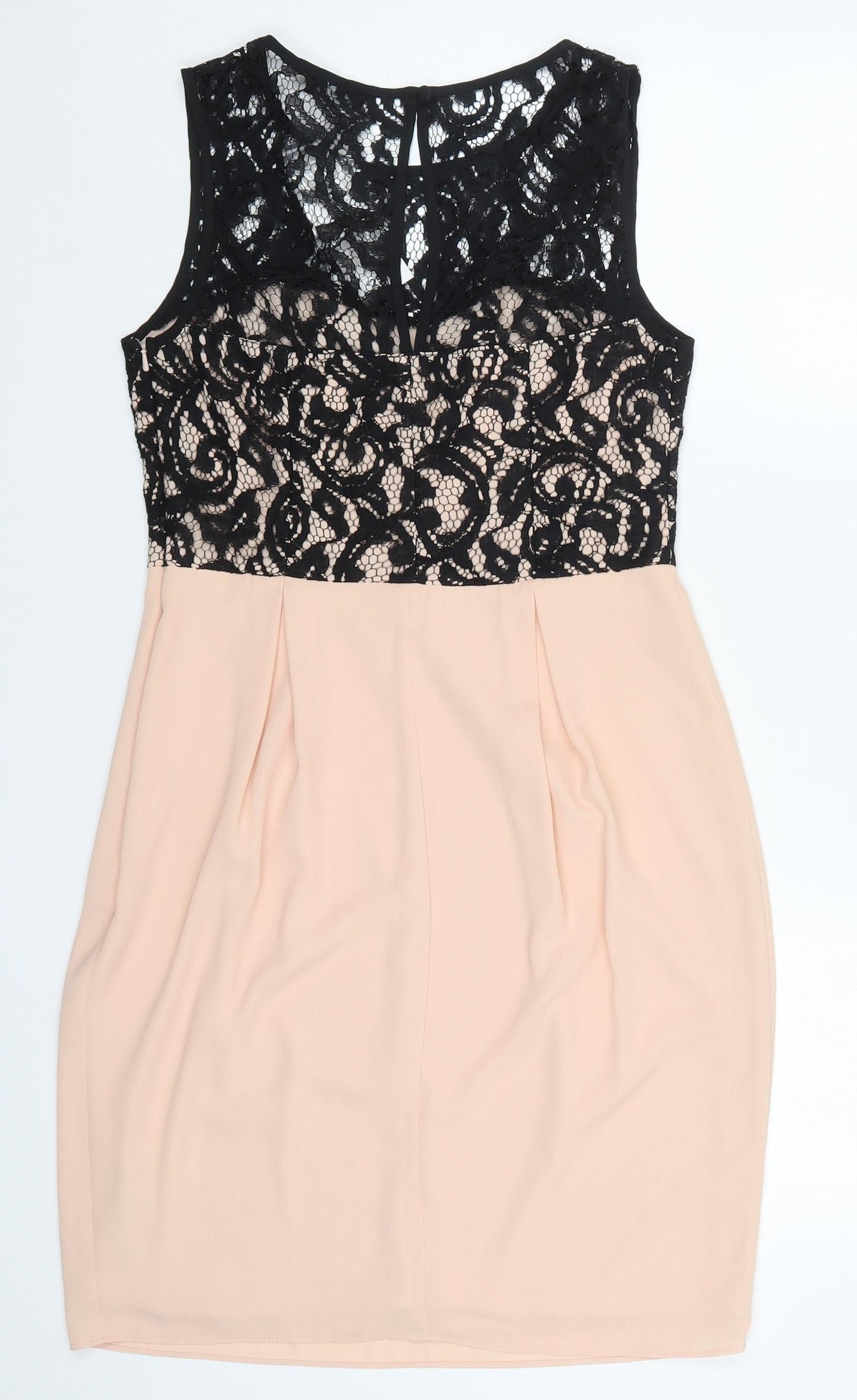 F&F Womens Beige  Lace A-Line  Size 10