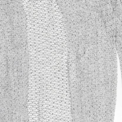 Light Before Dark Womens Grey  Rayon Cardigan Jumper Size S