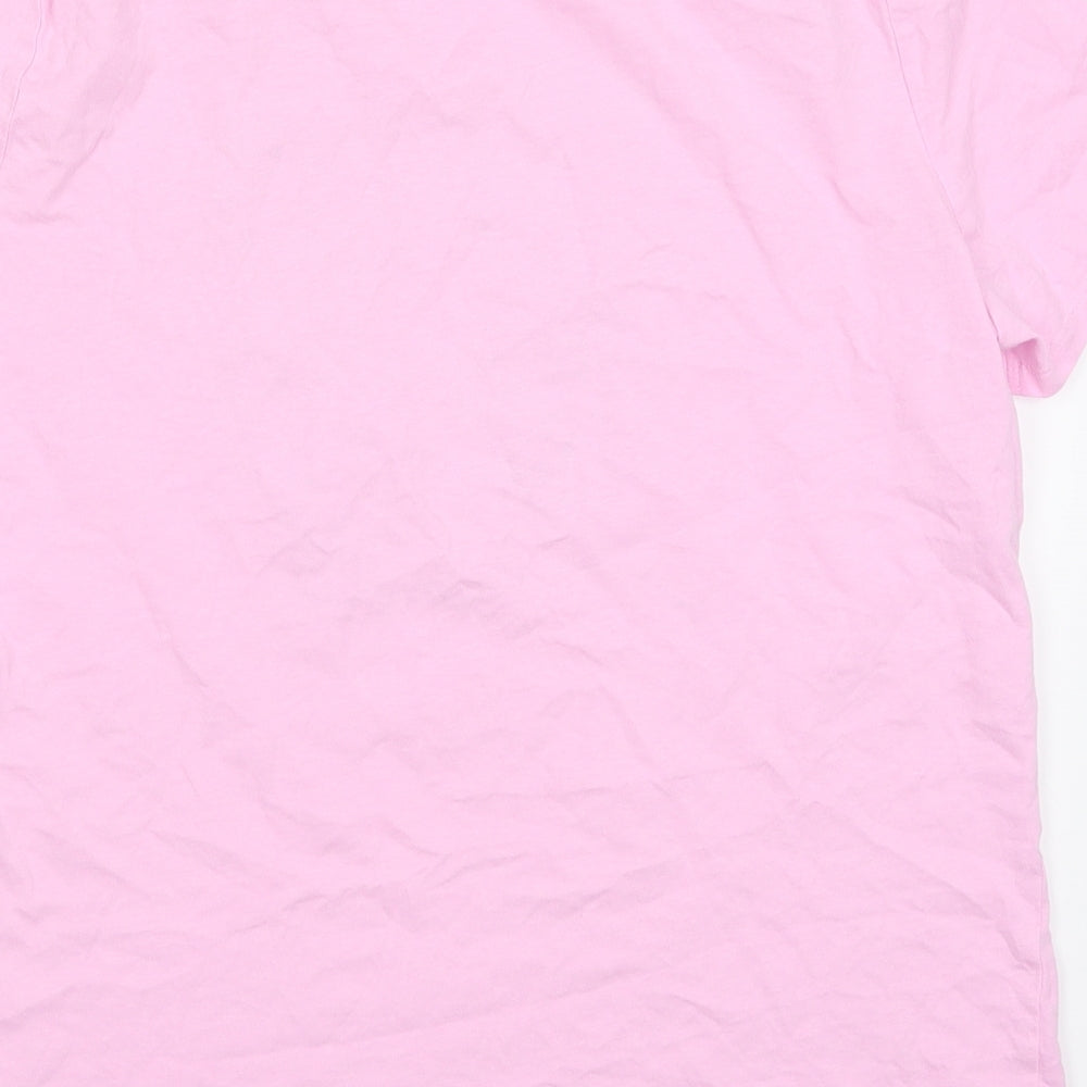 New Look Womens Pink Solid  Top Pyjama Top Size 14  - J'adore