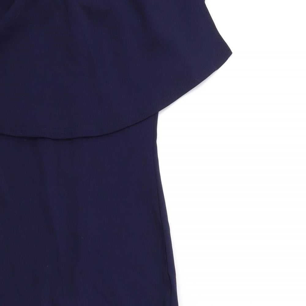 PRETTYLITTLETHING Womens Blue   Bodycon  Size 6