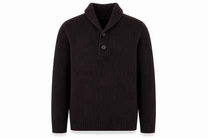 Mens UK Size S George Brown Pullover Jumper