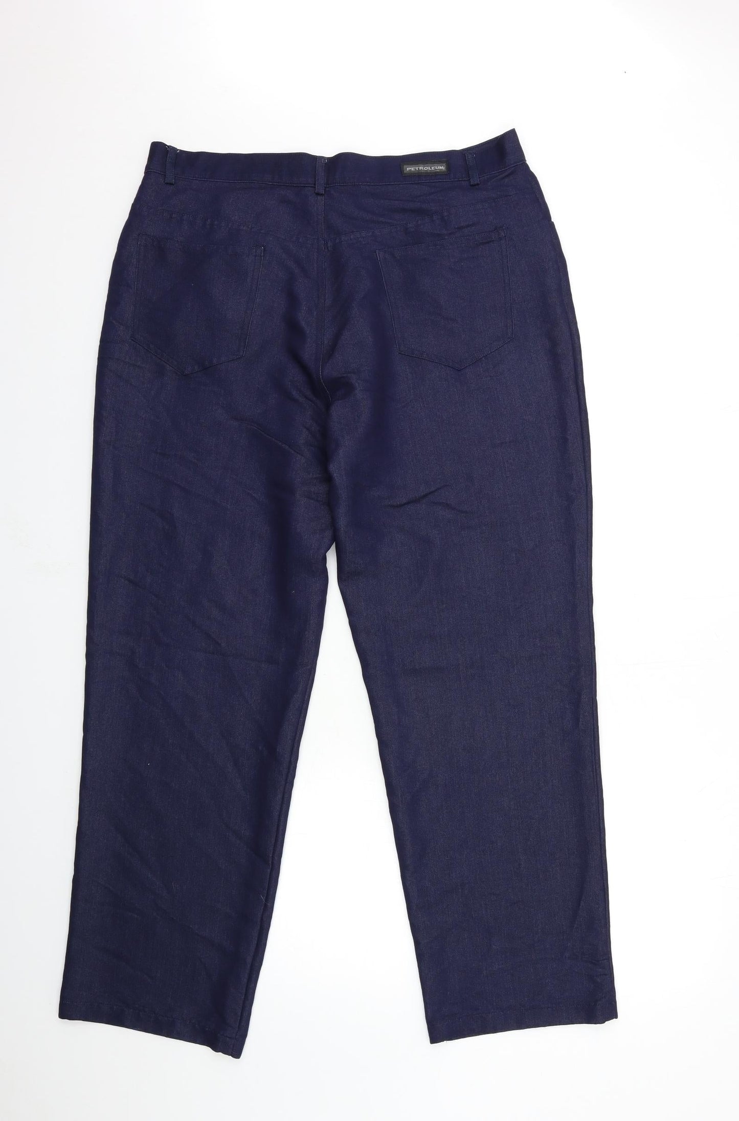 petroleum Womens Blue   Trousers  Size 36 in L31 in