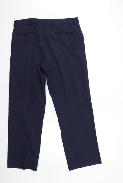 matteo sabattini Mens Blue   Dress Pants Trousers Size 36 in L31 in
