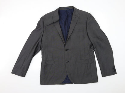 Mens UK Size 44 NEXT Regular Grey Suit Jacket