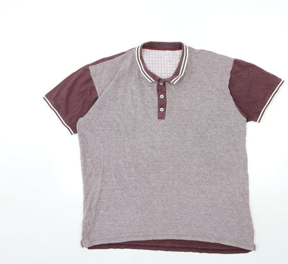 Preworn Mens Red    Polo Size XL