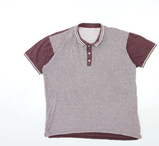 Preworn Mens Red    Polo Size XL