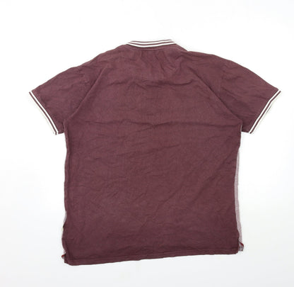 Preworn Mens Red    Polo Size XL