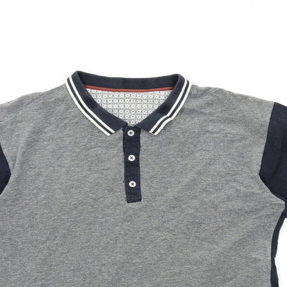 Preworn Mens Grey    Polo Size XL