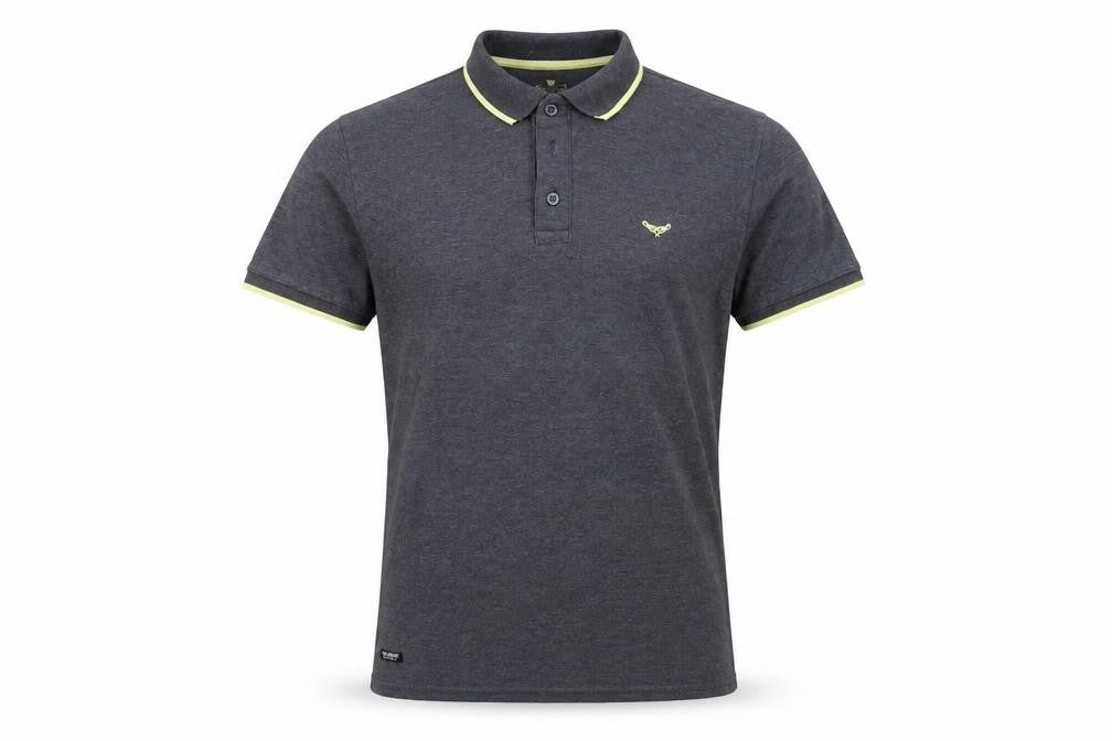 Threadbare Mens Grey    Polo Size S