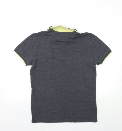 Threadbare Mens Grey    Polo Size S