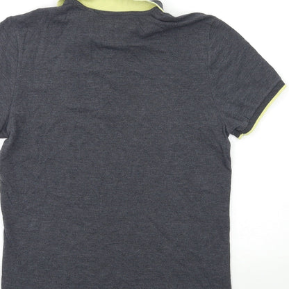 Threadbare Mens Grey    Polo Size S