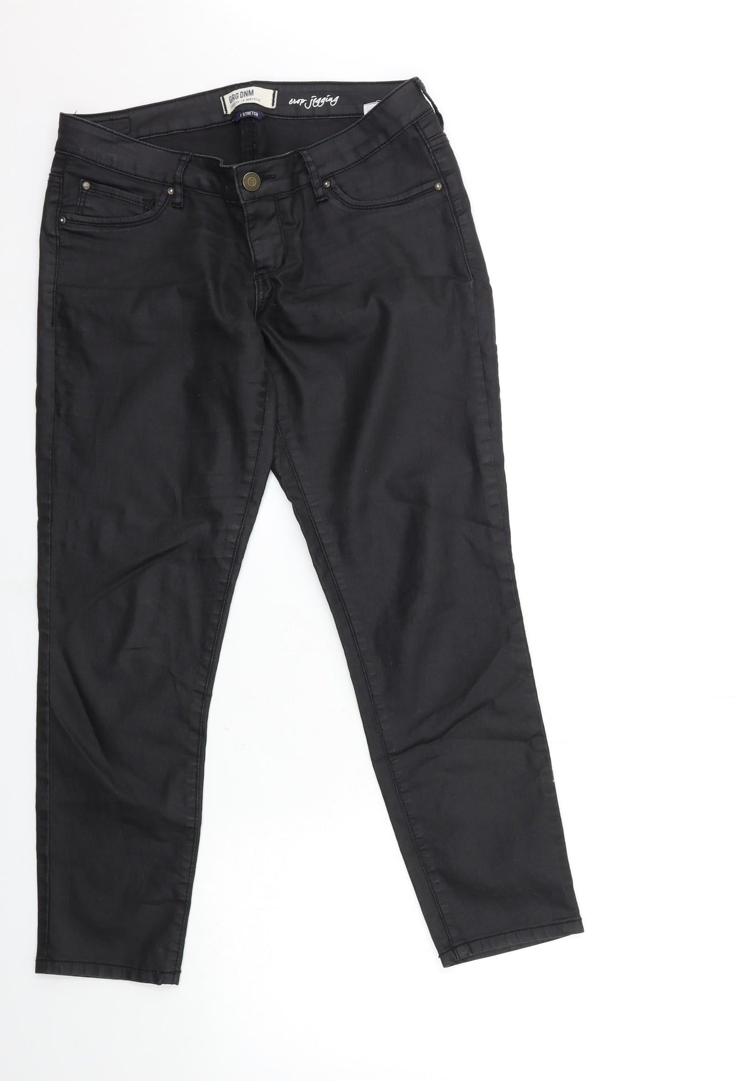 GRG Womens Black  Denim Skinny Jeans Size 30 in L26 in