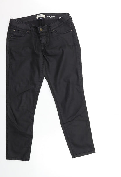 GRG Womens Black  Denim Skinny Jeans Size 30 in L26 in