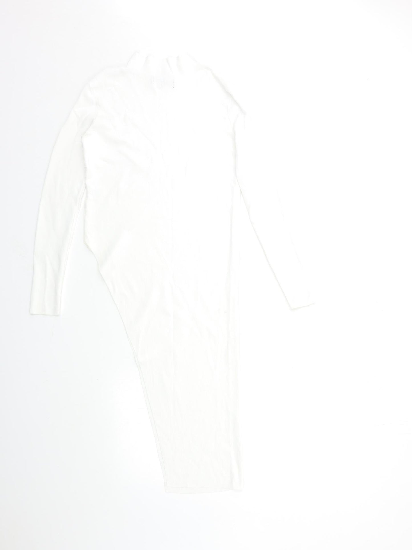 Womens UK Size 12 Missguided White Basic Blouse