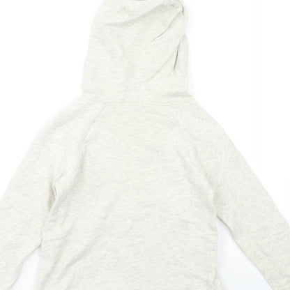 global work Girls Grey   Pullover Hoodie Size 8-9 Years