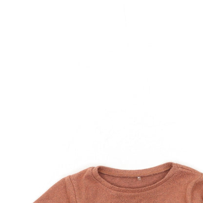 George Girls Brown   Pullover Sweatshirt Size 2-3 Years