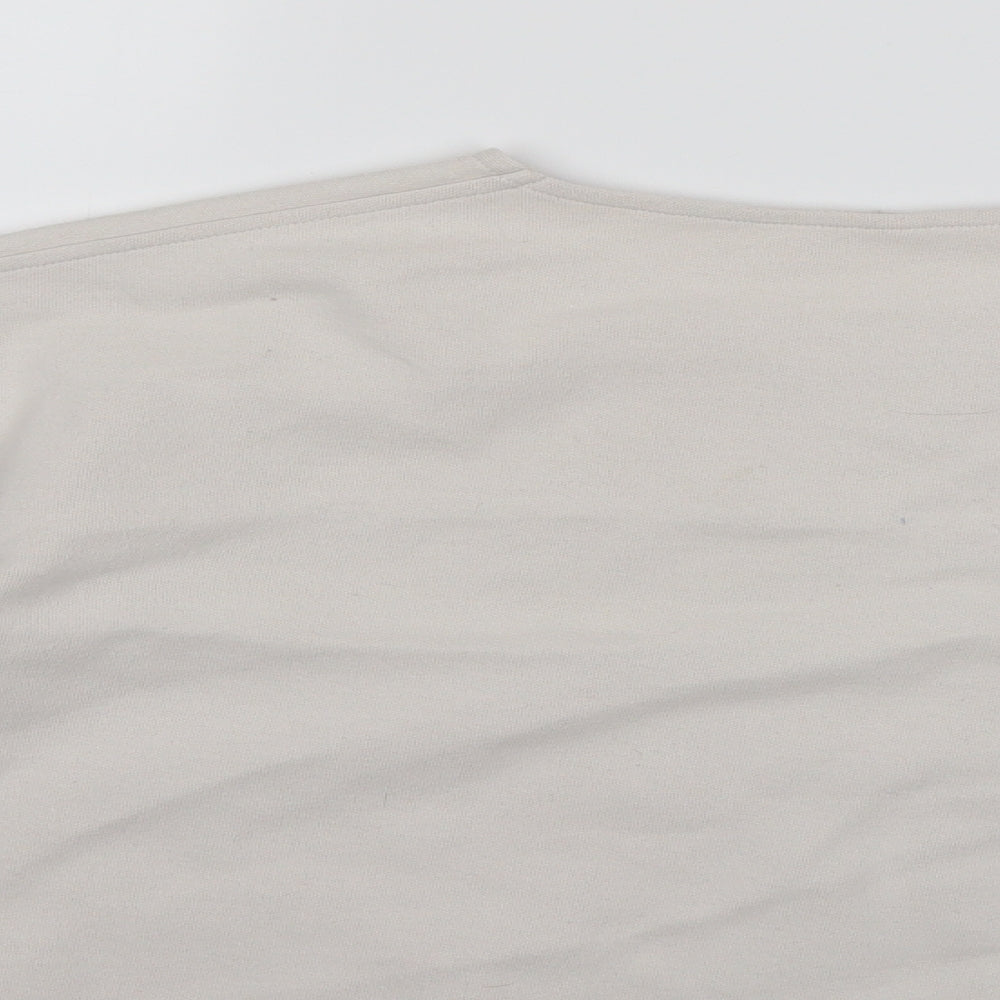 Womens UK Size S Preworn White Pullover Jumper