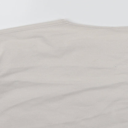 Womens UK Size S Preworn White Pullover Jumper
