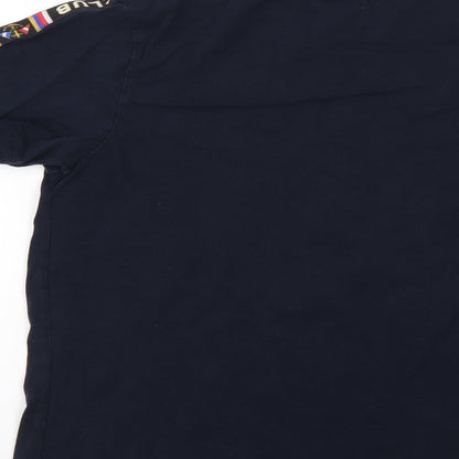Topman Mens Blue    T-Shirt Size S