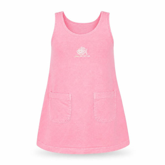 miro Girls Pink   Pinafore/Dungaree Dress  Size 4 Years