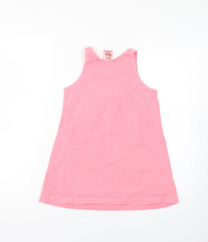 miro Girls Pink   Pinafore/Dungaree Dress  Size 4 Years
