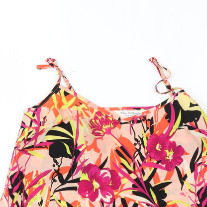 Womens UK Size 6 Miss Selfridge Multicoloured Basic Blouse