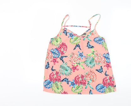 Primark Womens Multicoloured Floral  Basic Blouse Size 6