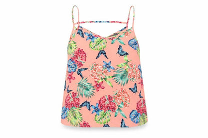 Womens UK Size 6 Primark Multicoloured Basic Blouse