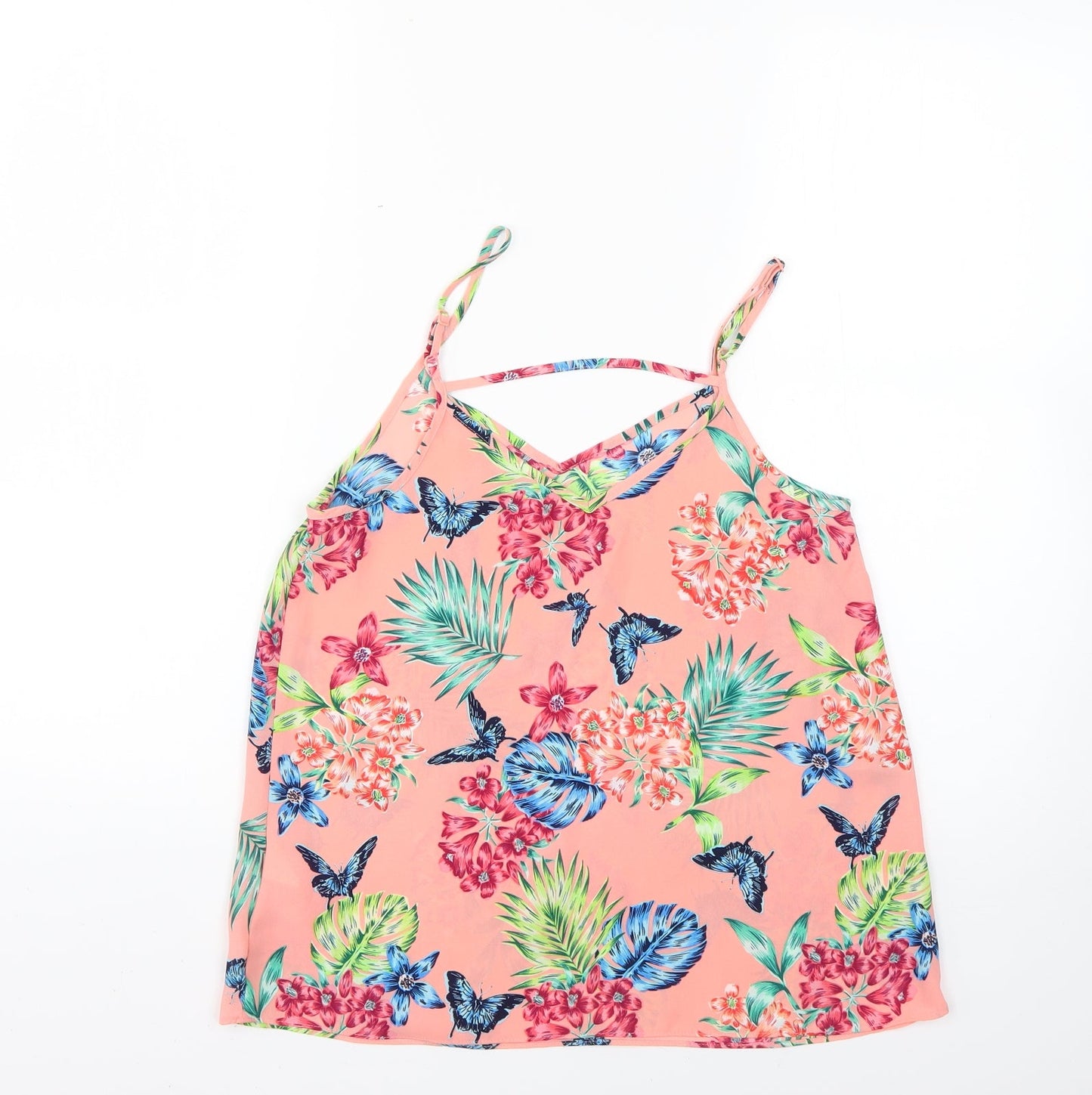 Primark Womens Multicoloured Floral  Basic Blouse Size 6