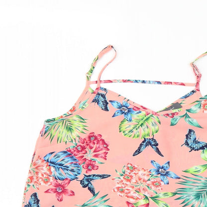 Primark Womens Multicoloured Floral  Basic Blouse Size 6