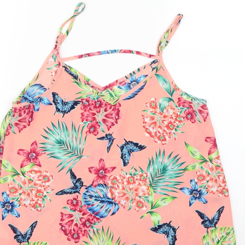 Primark Womens Multicoloured Floral  Basic Blouse Size 6