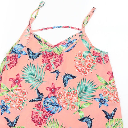 Primark Womens Multicoloured Floral  Basic Blouse Size 6